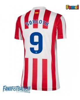 Atletico Madrid Alexander Sorloth #9 Tricou Fotbal Replică 2025-26 Femei Acasa